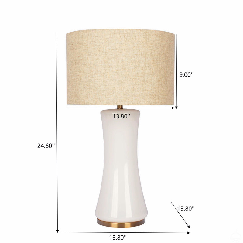 Glass Table Lamp