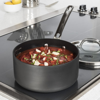Viking Hard Anodized Nonstick Saucepan with Lid