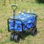 Chariot de plage pliant Wagon Garden (bleu)-118414739-118414741
