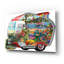 «Colorful Camping» par Bigelow, illustrations en verre acrylique,-102028422