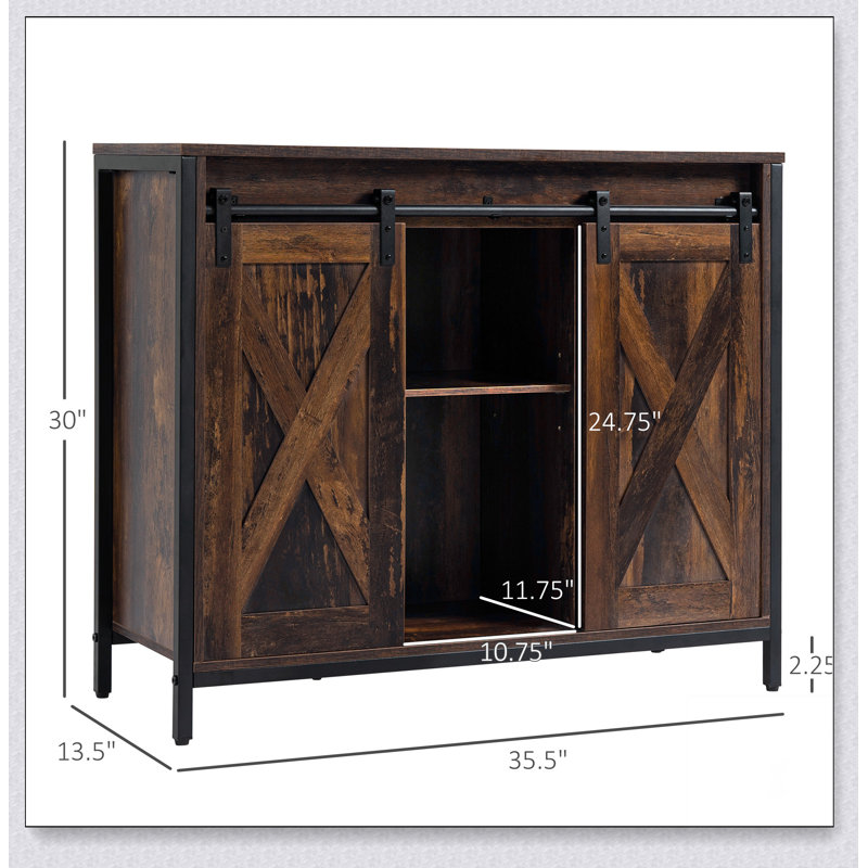 Accent Cabinet with Drawer, White