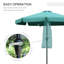 Montross 266cm Tilt Beach Parasol