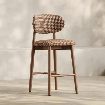 Walnut Low back side Chair(Set of 8)