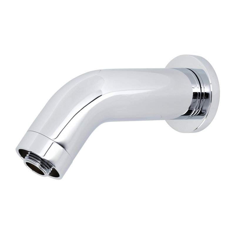 Kingston Brass AquaElements 6-Inch Shower Arm with Round Flange, Chrome