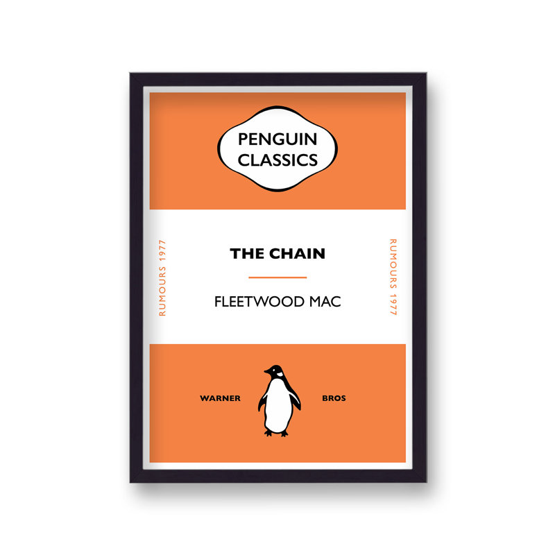 Penguin Classics Iconic Songs Fleetwood Mac The Chain - Single Picture Frame Print