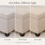 Banc de rangement avec repose-pieds 32 po-625990360