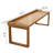 Modern Solid Wood Computer Desk, Home Office Desk