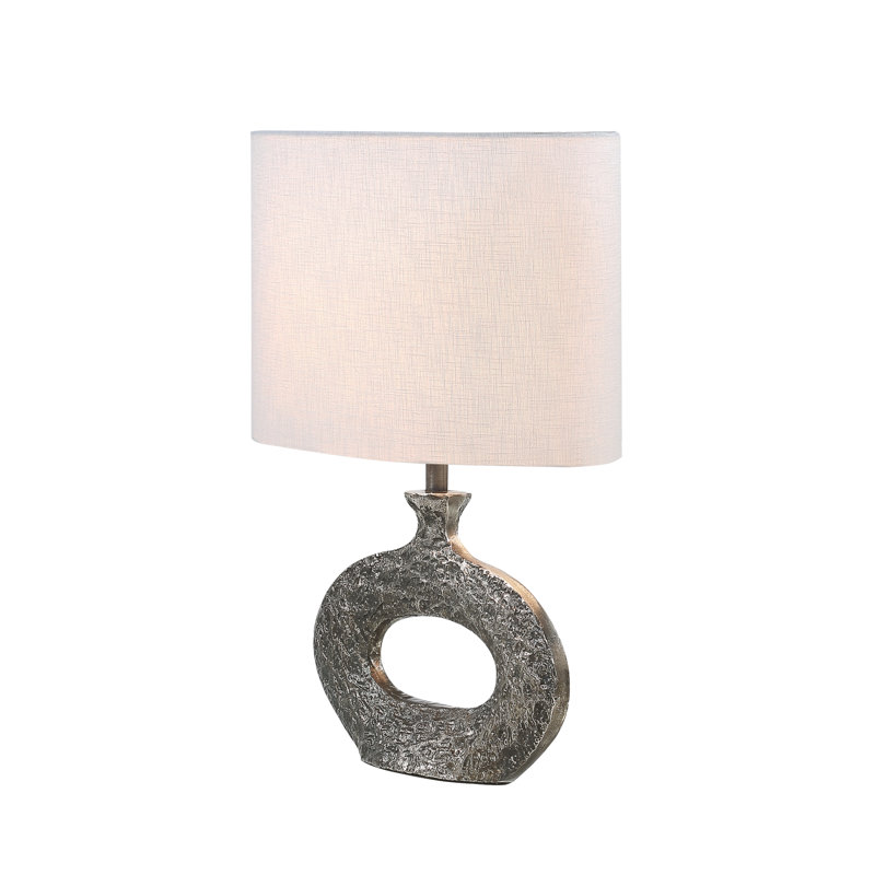Lampe de table 19 "en laiton antique