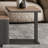Rectangular storage coffee table living room