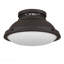 Plafonnier encastré 2 lumières 14 po Bronze foncé-1475741657-1475741223