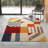 Tripoli Hand Tufted Wool Ivory/Blue/Red/Yellow Rug-1043865584