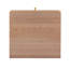 48cm W Solid + Manufactured Wood Bedside Table