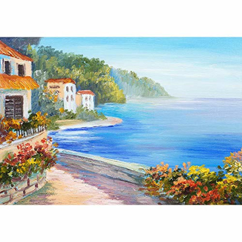 Magnifique murale, L 100 po x l 144 po