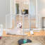 Wood Free Standing Pet Gate