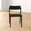 Chaise d'appoint empilable en bois massif-1284190172