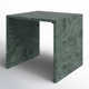 Marble Sled End Table