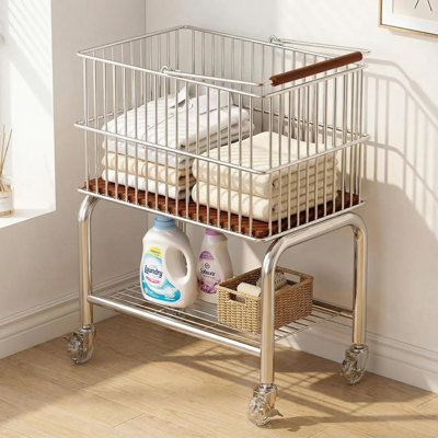 Metal Laundry Cart