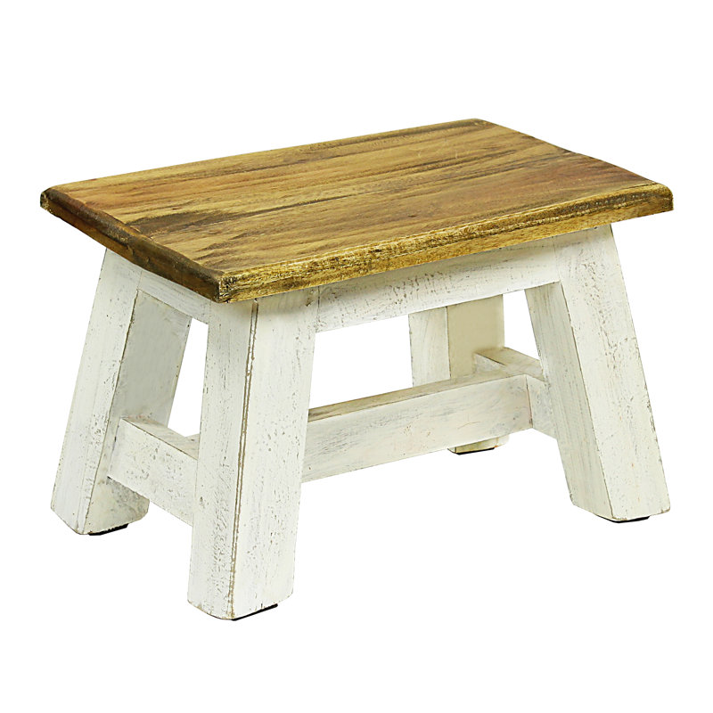 Burren Solid Wood Accent Stool