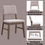 Ensemble de 2 chaises d'appoint Seda Dusty-692204530