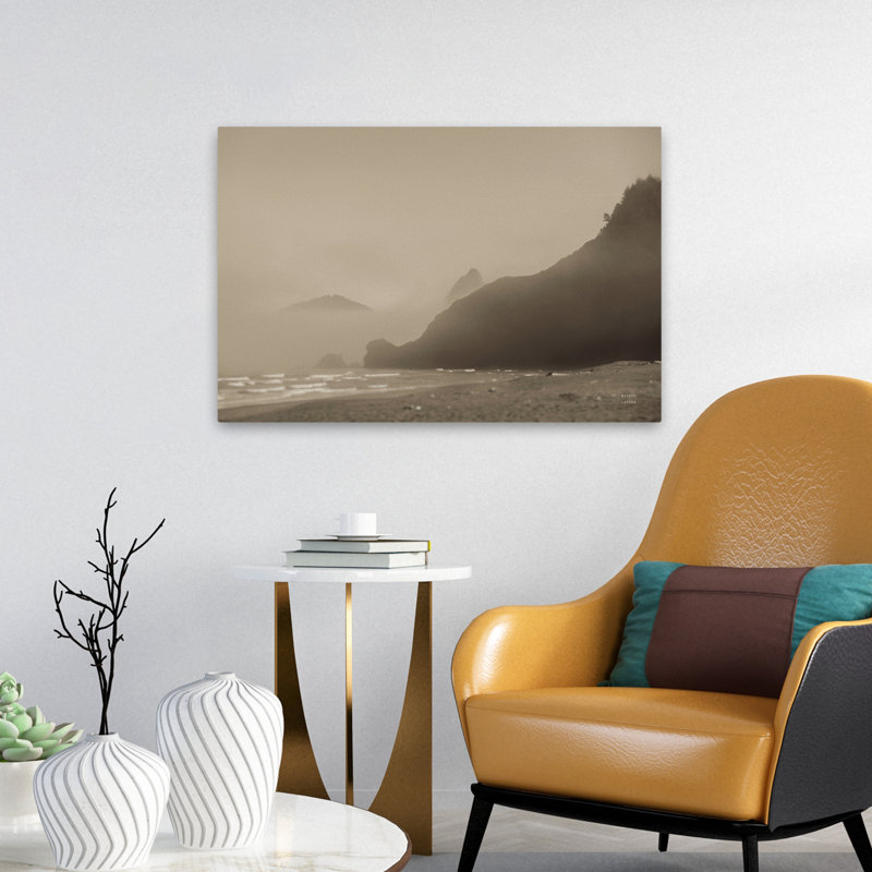 Océan Pacifique - art de l'océan, H 16 po x l 24 po