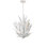 Agave 9 - Light Wrought Iron Chandelier by Marjorie Skouras