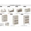 Armoire de rangement en plastique 19,5 "à 49,76" avec roulettes - 5, pliante, porte magnétique, blanc crème pour nettoyer le placard à linge