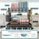Rustproof 2-Tier Dish Rack With Drainboard