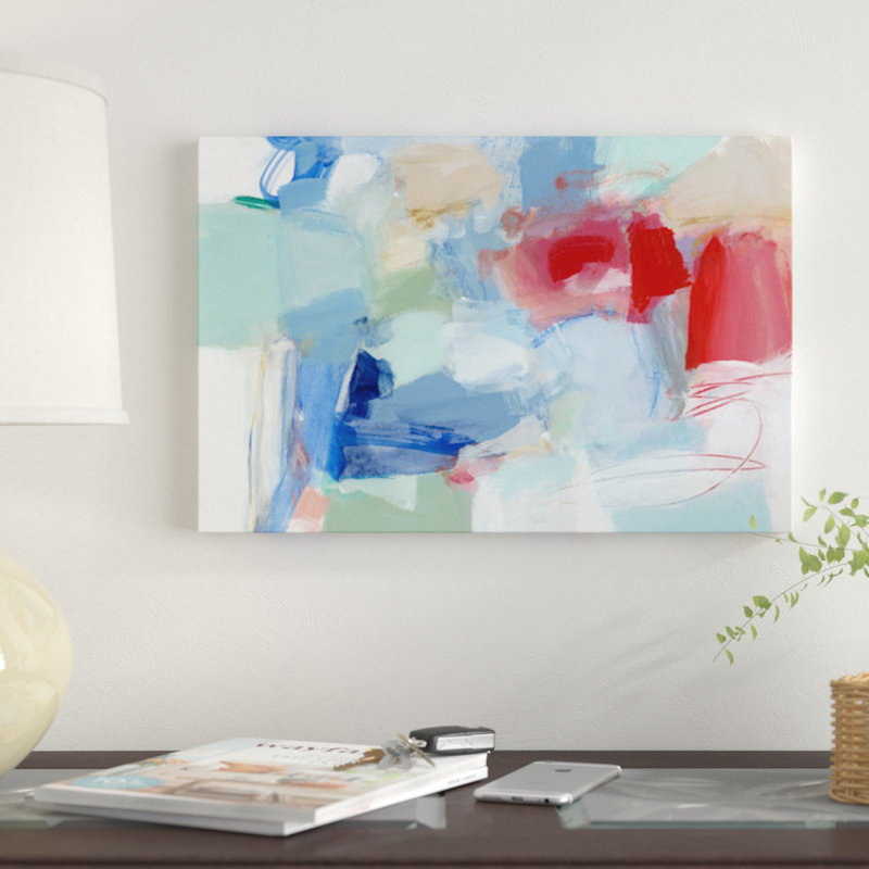 «Roundabout II», reproduction sur toile, H 8 po x l 12 po x P 0,75 po, Pas de tapis, Toile tendue