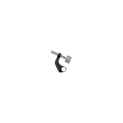 Deltana HPS88U15 Hinge Pin Stop, Hinge Mounted for Steel Hinges in Brushed Nickel