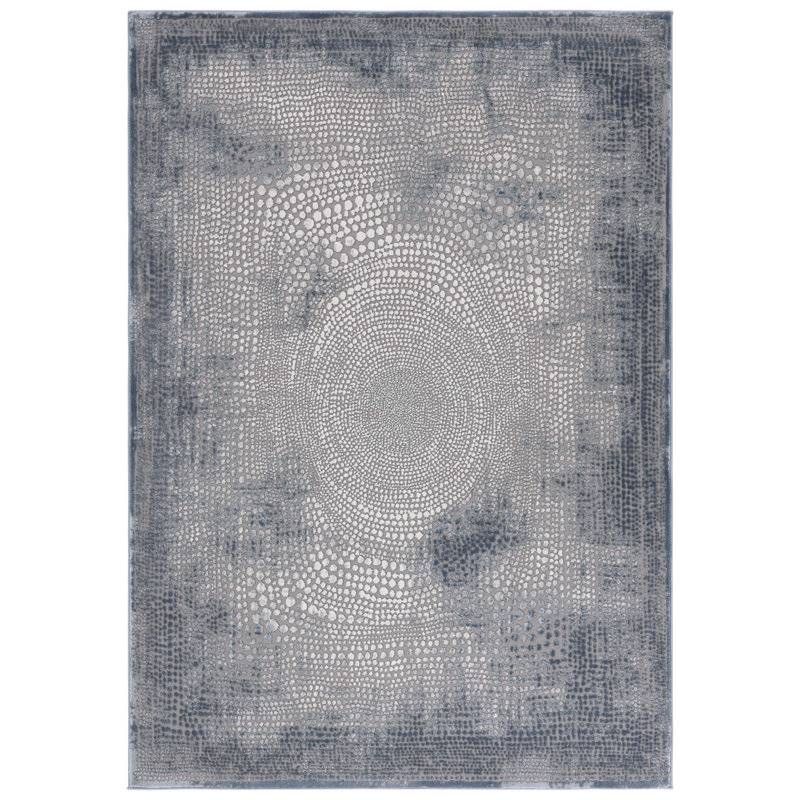 Bobak Performance Abstract Rug, Round 6'7"
