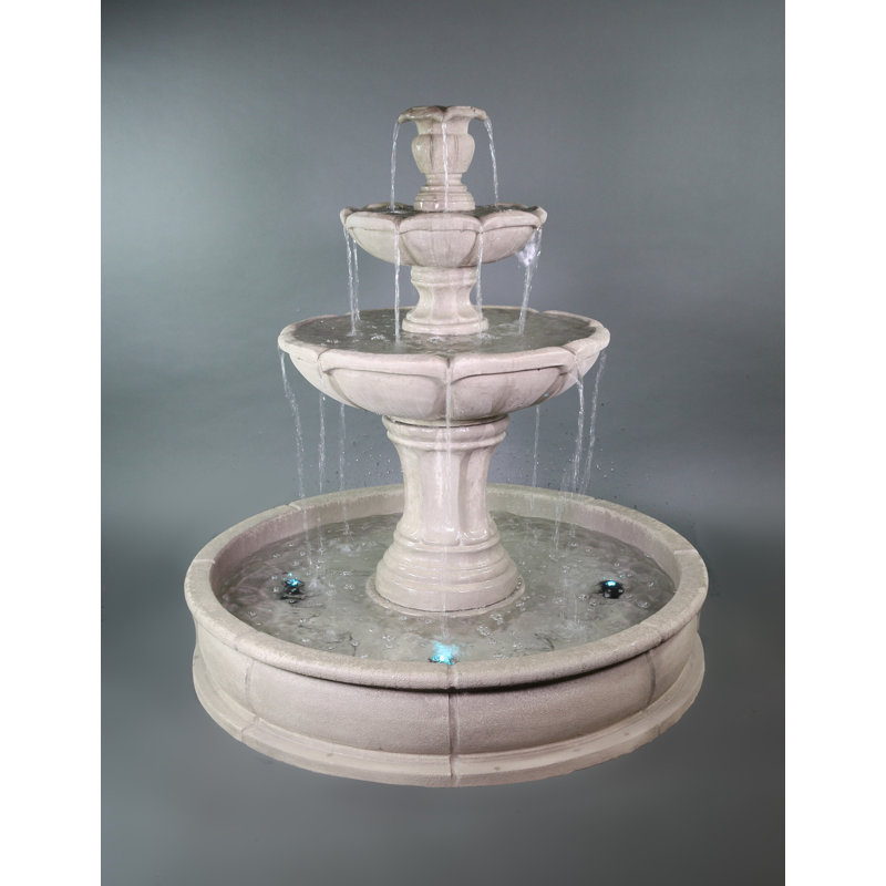 Fontaine d'étang en béton Winsford