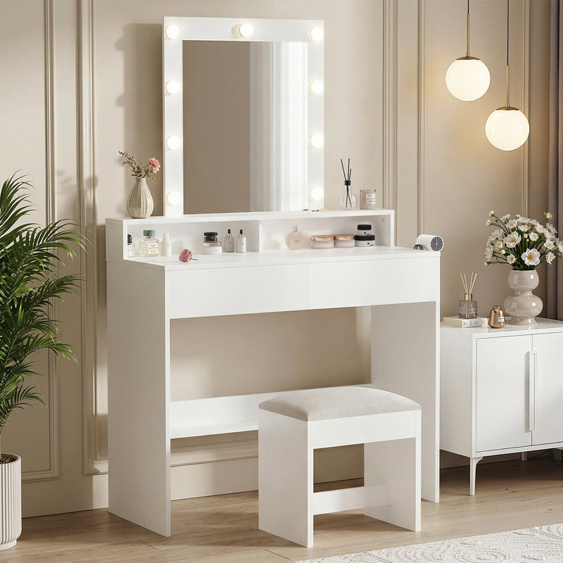 Dressing Table with Mirror