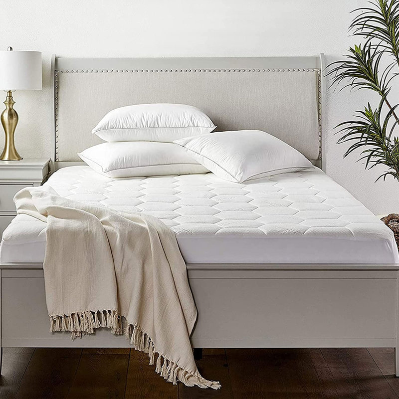 Surmatelas en polyester 1 po Cooling California King