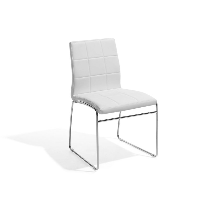 Jett 43cm H Upholstered Side Chair, Black