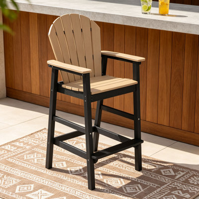 Tabouret de bar en PEHD Adirondack