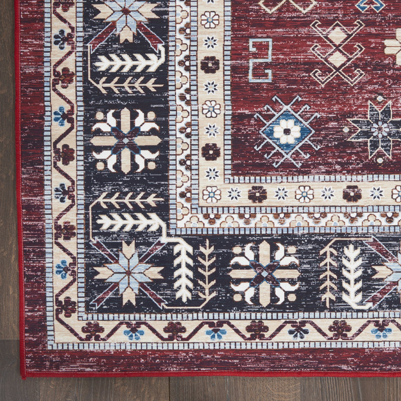 Oriental Indoor Rug, Rectangle 7'10" x 9'10"