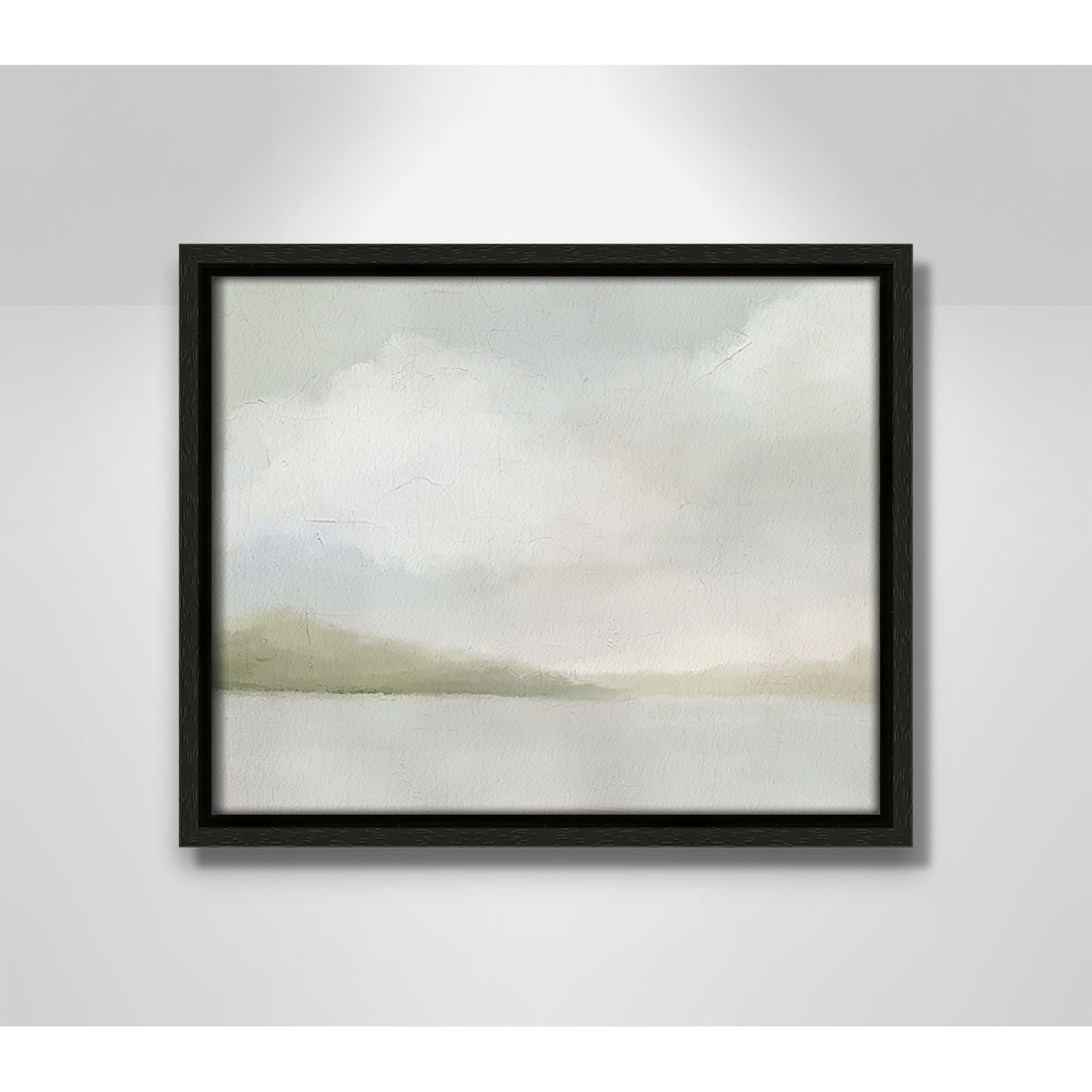 Queensland "A Tranquil Morning" Print, 9.5" H x 11.5" W, Espresso
