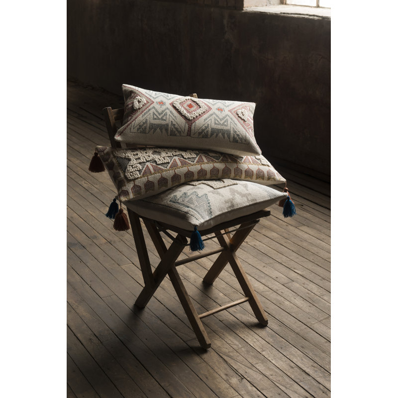 Winfield Cotton Lumbar Pillow, No Fill