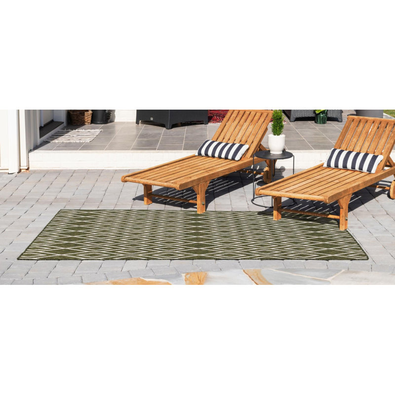 Tapis intérieur / extérieur Yettem, Rectangle 9 pi x 12 pi