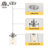 1 - Light Matte Black Single Pendant-1705799346