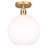 Breece 1 - Light Gold Sphere Pendant