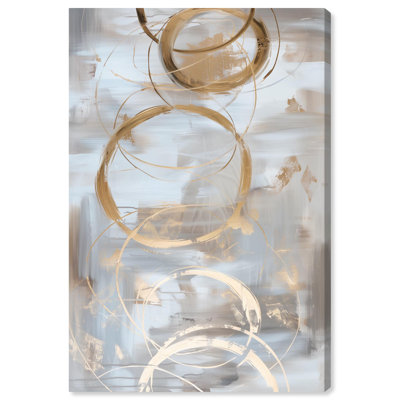 Dune Impressions IV Canvas Elegant Gold Abstract by Art Remedy