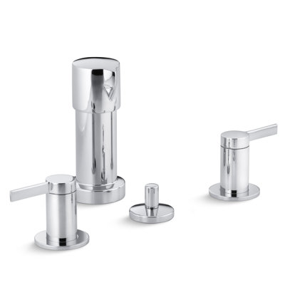 Stillness Vertical Spray Bidet Faucet with Lever Handles