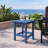 17 in. Rectangular HDPE Outdoor Side Table-829363298