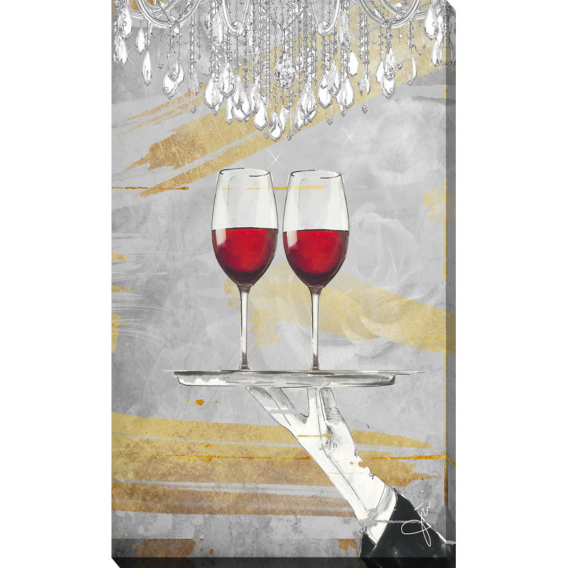 Cheers - Impression sur toile, Toile tendue, H 30 po x l 18 po x P 1 po