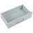 Fluted Kitchen Island With Trash Can Storage Cabinet-399495296