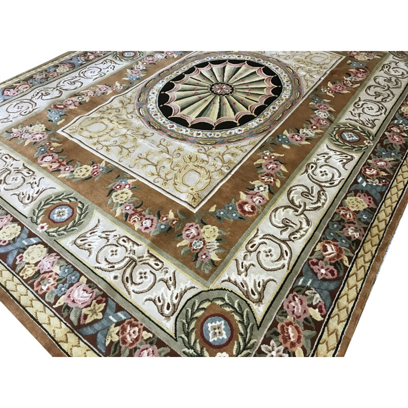 Himalayan Hand Knotted Wool Oriental Area Rug