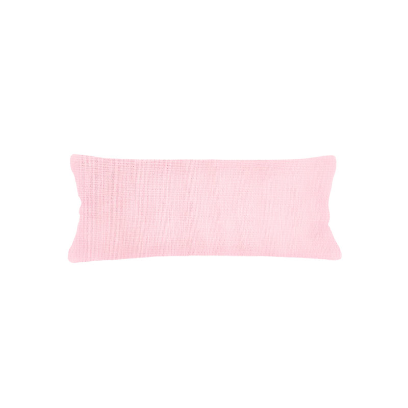Linen Rectangle Pillow Cover, Palm Beach Pink