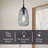 Eden Black Pendant Light