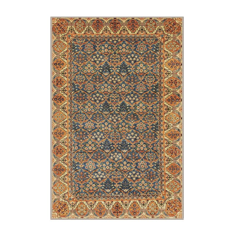 Abstract Indoor Rug, Rectangle 6' x 9'